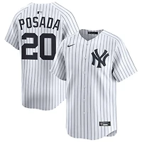 Jorge Posada Men's Nike White New York Yankees Home Limited Pick-A-Player Retired Roster Jersey