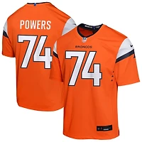 Ben Powers Youth Nike  Orange Denver Broncos Mile High Collection Custom Game Jersey