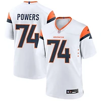 Ben Powers Men's Nike  White Denver Broncos Mile High Collection Custom Game Jersey
