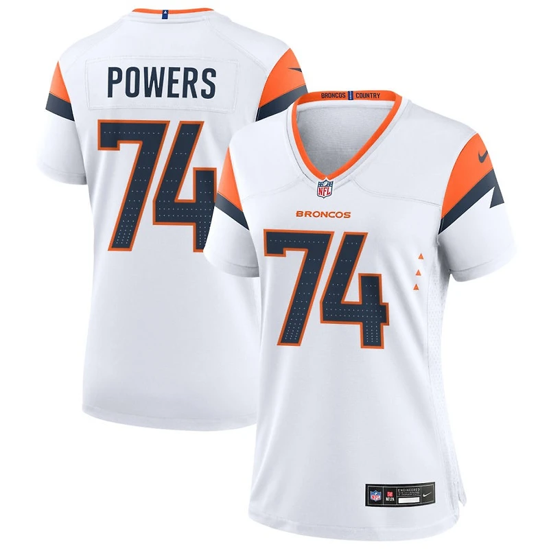 Ben Powers Women's Nike White Denver Broncos Mile High Collection Custom Game Jersey