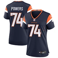 Ben Powers Women's Nike  Navy Denver Broncos Alternate Mile High Collection Custom Game Jersey