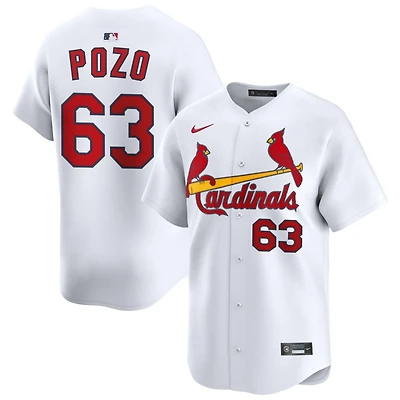 Yohel Pozo Men's Nike White St. Louis Cardinals Home Limited Custom Jersey