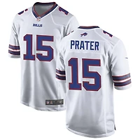 Matt Prater Men's Nike White Buffalo Bills Custom Game Jersey