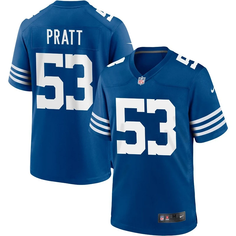 Germaine Pratt Men's Nike Royal Indianapolis Colts Alternate Custom Jersey