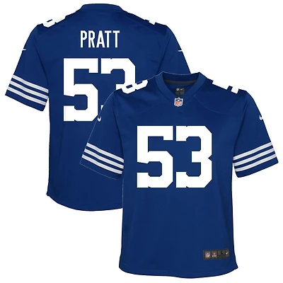 Germaine Pratt Youth Nike Royal Indianapolis Colts Alternate Custom Game Jersey