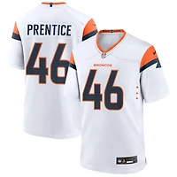 Adam Prentice Men's Nike  White Denver Broncos Mile High Collection Custom Game Jersey