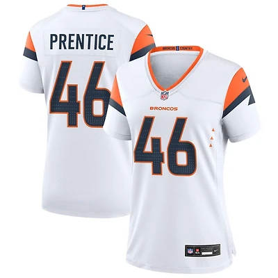 Adam Prentice Women's Nike White Denver Broncos Mile High Collection Custom Game Jersey