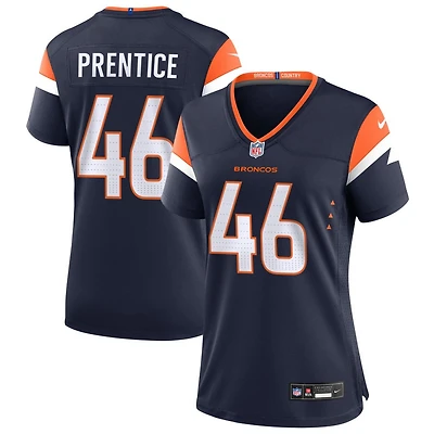 Adam Prentice Women's Nike  Navy Denver Broncos Alternate Mile High Collection Custom Game Jersey