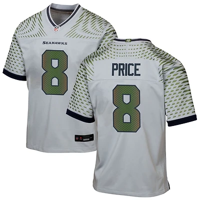 Jadarian Price Youth Nike Gray Seattle Seahawks Rivalries Collection Custom Game Jersey