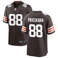 Caden Prieskorn Men's Nike Cleveland Browns Brown Custom Game Jersey