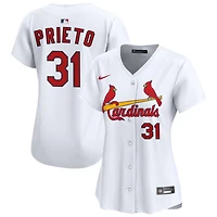 Cesar Prieto Women's Nike  White St. Louis Cardinals Home Limited Custom Jersey