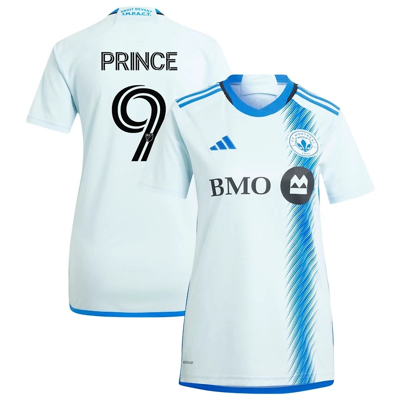 Prince Osei Owusu Prince Women's adidas Light Blue CF Montreal 2024 La Main Replica Custom Jersey