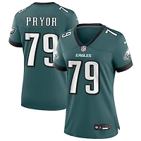 Matt Pryor Women's Nike Midnight Green Philadelphia Eagles Custom Game Jersey