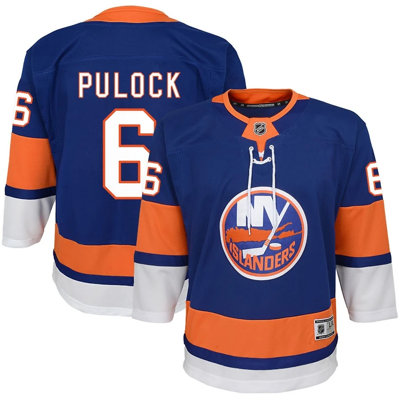 Ryan Pulock Youth Blue New York Islanders Home Premier Custom Jersey