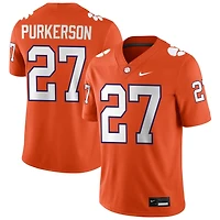 Jack Purkerson Men's Nike Orange Clemson Tigers NIL Pick-A-Player Game Jersey