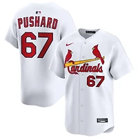 Matt Pushard Men's Nike White St. Louis Cardinals Home Limited Custom Jersey