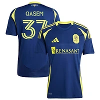 Ahmed Qasem Men's adidas  Navy Nashville SC 2025 The Heart of Nashville Kit Replica Custom Jersey