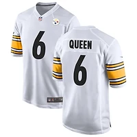 Patrick Queen Men's Nike White Pittsburgh Steelers Game Custom Jersey