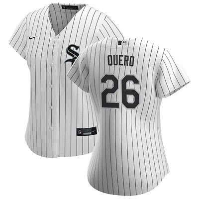 Edgar Quero Women's Nike White Chicago White Sox Home Replica Custom Jersey