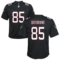 Teagan Quitoriano Youth Nike Black Atlanta Falcons Throwback Custom Game Jersey