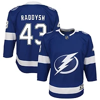 Darren Raddysh Youth Blue Tampa Bay Lightning Home Custom Premier Jersey