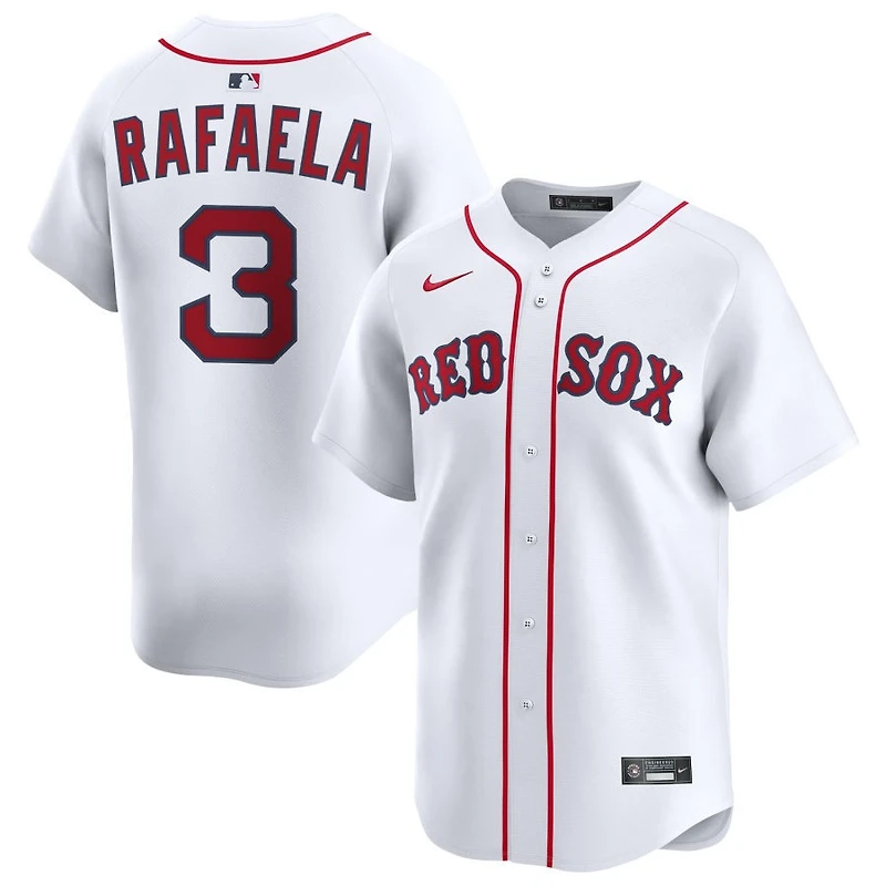 Ceddanne Rafaela Men's Nike White Boston Red Sox Home Limited Custom Jersey