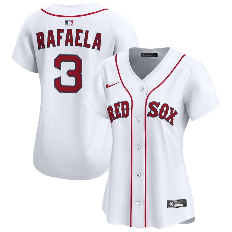 Ceddanne Rafaela Women's Nike  White Boston Red Sox Home Limited Custom Jersey