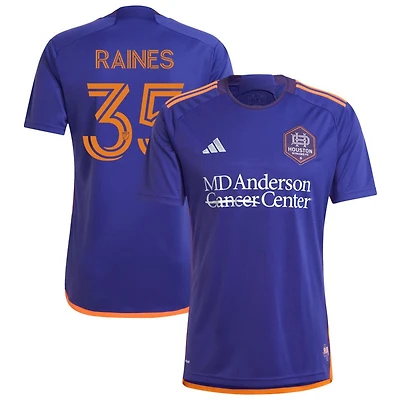 Brooklyn Raines Women's adidas  Purple Houston Dynamo FC 2024 Still Holdin' Replica Custom Jersey