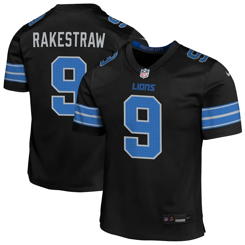 Ennis Rakestraw Youth Nike  Black Detroit Lions Alternate Custom Game Jersey