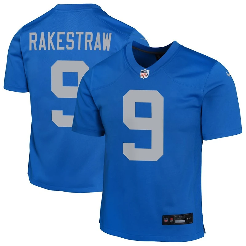 Ennis Rakestraw Youth Nike Blue Detroit Lions Alternate Custom Game Jersey