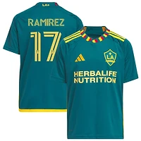 Christian Ramirez Youth adidas Green LA Galaxy 2023 LA Kit Replica Custom Jersey