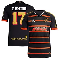 Ramiro Benetti Ramiro Men's adidas Black FC Dallas 2025 Third Authentic Custom Jersey