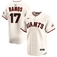 Heliot Ramos Men's Nike Cream San Francisco Giants Home Limited Custom Jersey