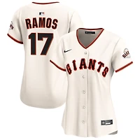 Heliot Ramos Women's Nike  Cream San Francisco Giants Home Limited Custom Jersey