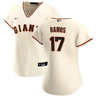 Heliot Ramos Women's Nike Cream San Francisco Giants Home Replica Custom Jersey