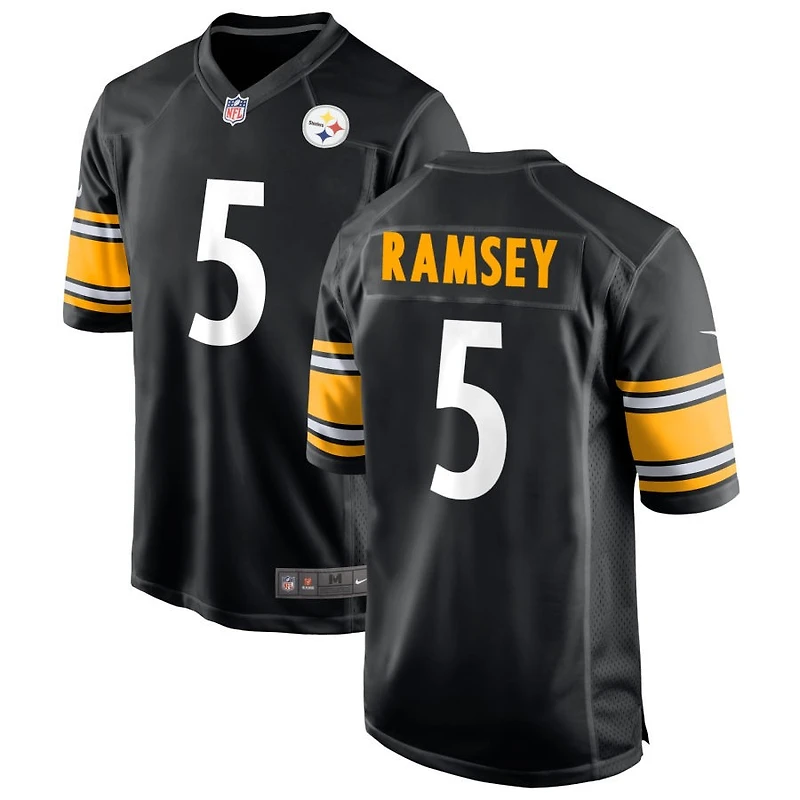 Jalen Ramsey Men's Nike Black Pittsburgh Steelers Custom Game Jersey