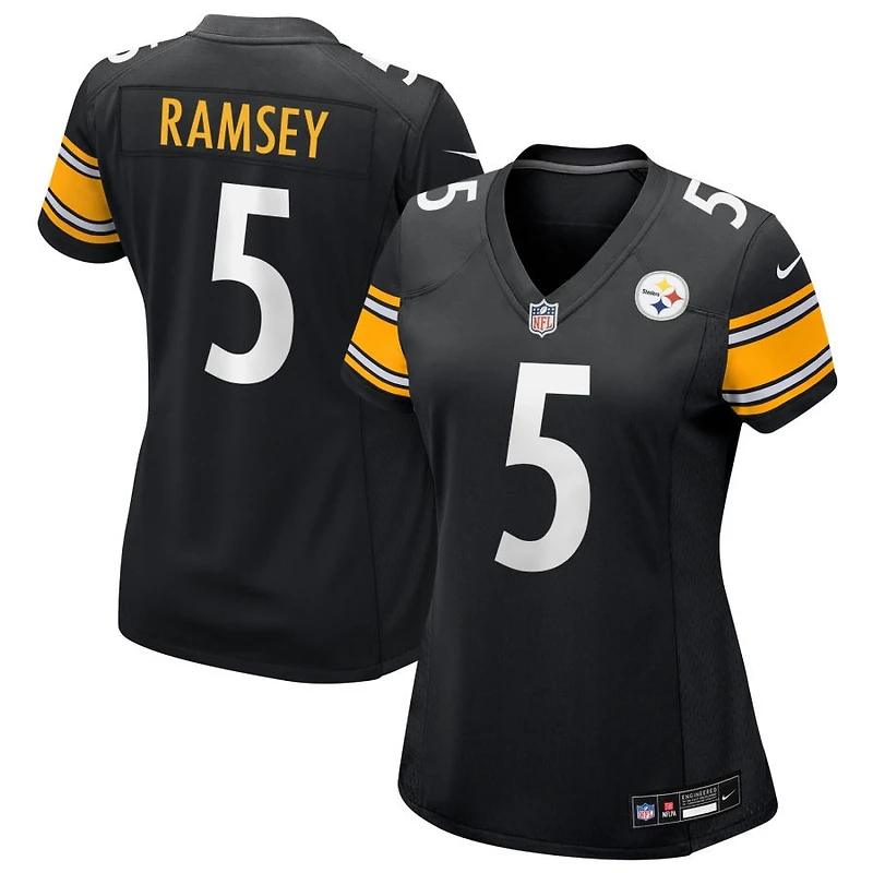 Jalen Ramsey Women's Nike Black Pittsburgh Steelers Custom Game Jersey