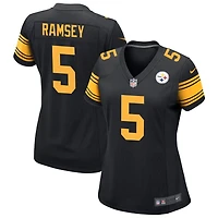 Jalen Ramsey Women's Nike  Black Pittsburgh Steelers Alternate Custom Game Jersey