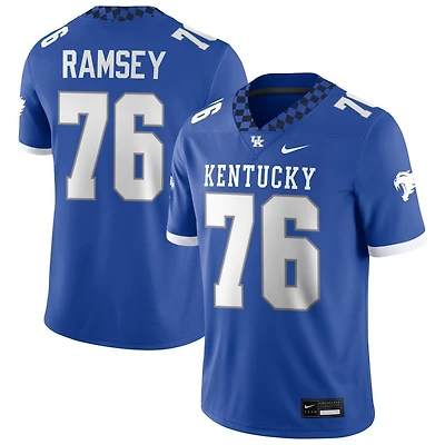Austin Ramsey Men's Nike Royal Kentucky Wildcats NIL Pick-A-Player Game Jersey