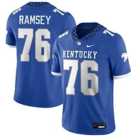 Austin Ramsey Men's Nike Royal Kentucky Wildcats NIL Pick-A-Player Game Jersey