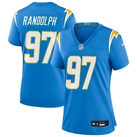 Garmon Randolph Women's Nike Powder Blue Los Angeles Chargers Custom Game Jersey