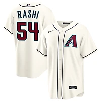 Taylor Rashi Men's Nike  Cream Arizona Diamondbacks Home Custom Replica Jersey