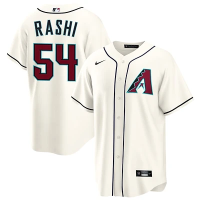 Taylor Rashi Men's Nike  Cream Arizona Diamondbacks Home Custom Replica Jersey