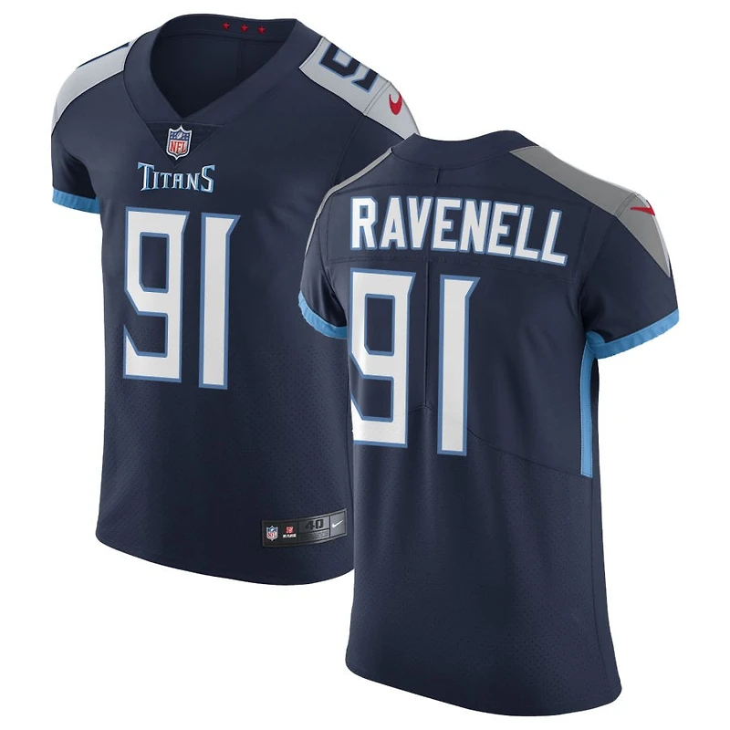 C.J. Ravenell Men's Nike Navy Tennessee Titans Vapor Untouchable Custom Elite Jersey