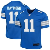 Kalif Raymond Youth Nike Blue Detroit Lions Custom Game Jersey