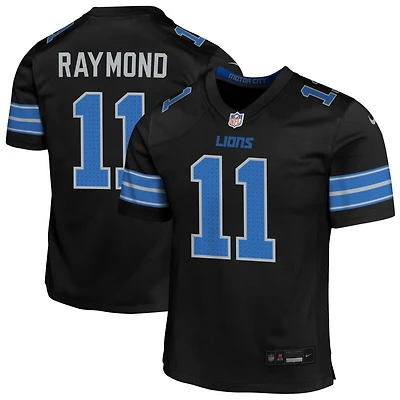 Kalif Raymond Youth Nike  Black Detroit Lions Alternate Custom Game Jersey