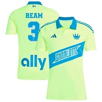 Tim Ream Men's adidas Yellow Charlotte FC 2025 Third Replica Custom Jersey