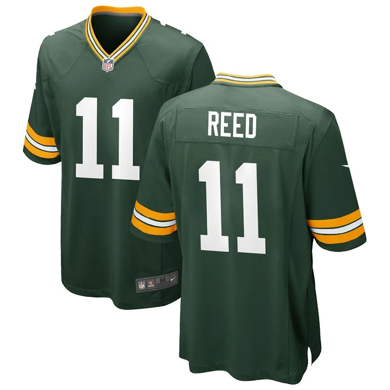 Jayden Reed Men's Nike Green Green Bay Packers Custom Game Jersey