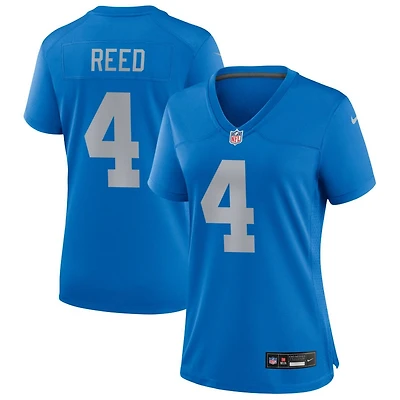 D.J. Reed Women's Nike Blue Detroit Lions Alternate Custom Game Jersey