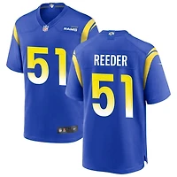 Troy Reeder Men's Nike Royal Los Angeles Rams Custom Game Jersey